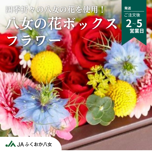 プレゼントに最適な❝ボックスフラワー❞