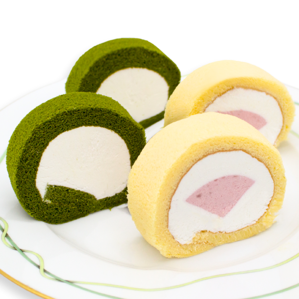 贅沢ロールケーキ☆八女特産品と阿蘇小国ジャージー牛乳の饗宴